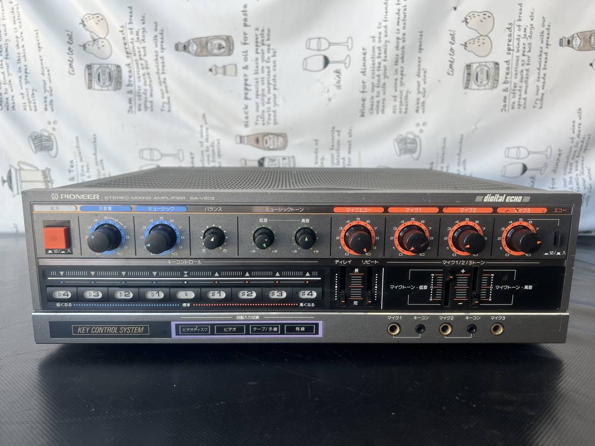 パイオニア Pioneer カラオケ ミキシングアンプ SA-V20Ⅱ Pioneer