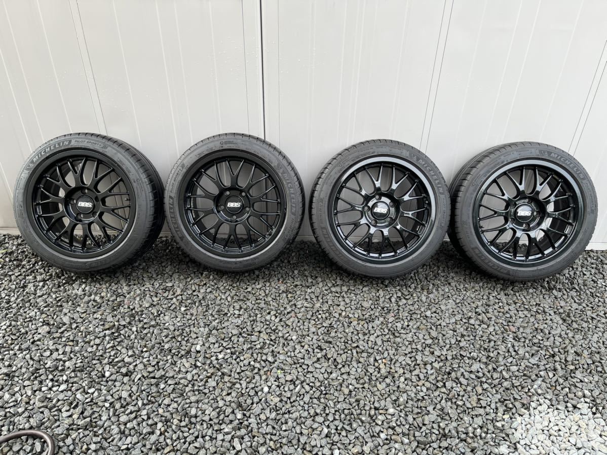 【激安大特価，定番】 BBS DTM RG218 17インチ BMW E36 E46 パイロットスポーツ４ PS4 タイヤホイールセット(ラジアルタイヤ)｜売買されたオークション情報、yahooの商品情報をアーカイブ公開 - オークファン 5穴