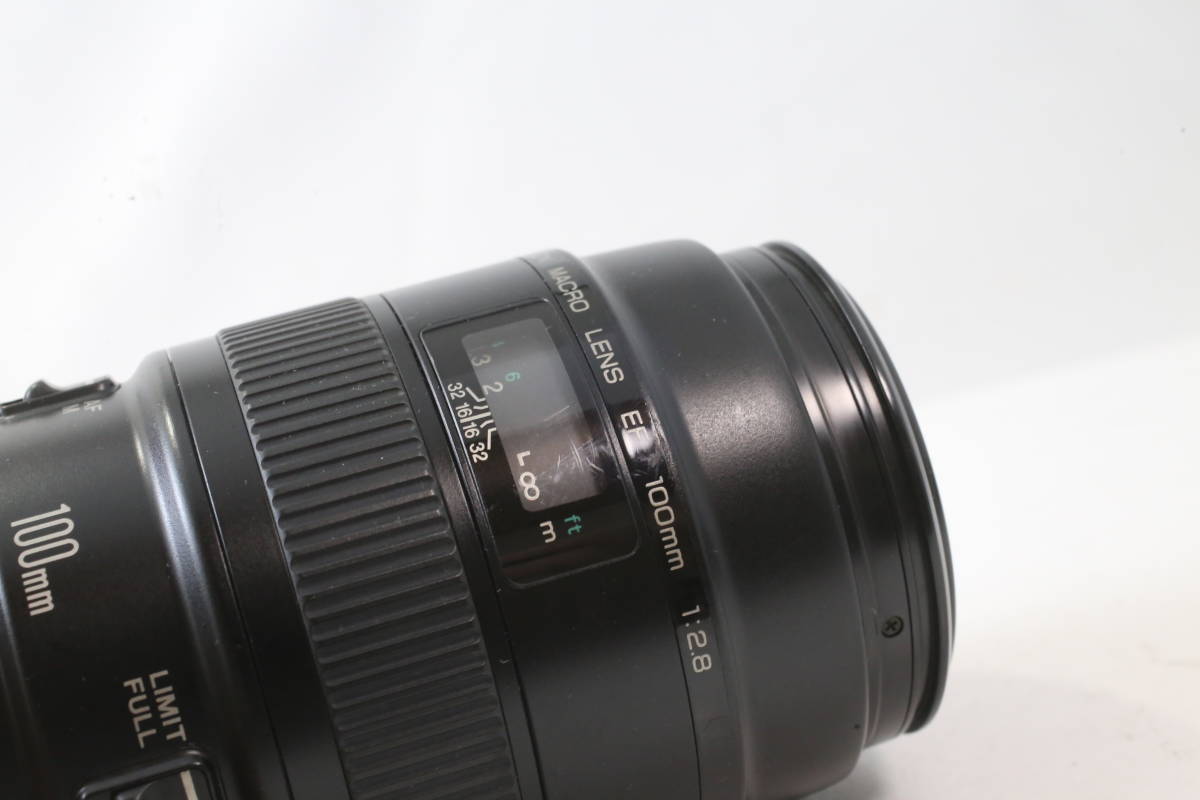 キヤノン Canon EF 100mm F2.8 MACRO マクロレンズ (S1092) 【公式通販】