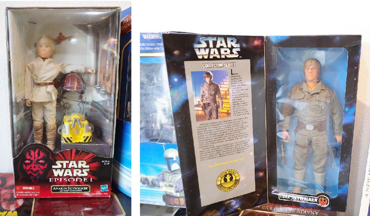 ○スターウォーズ 大きなフィギア大量13体セット 1/7スケール ハンソロ 