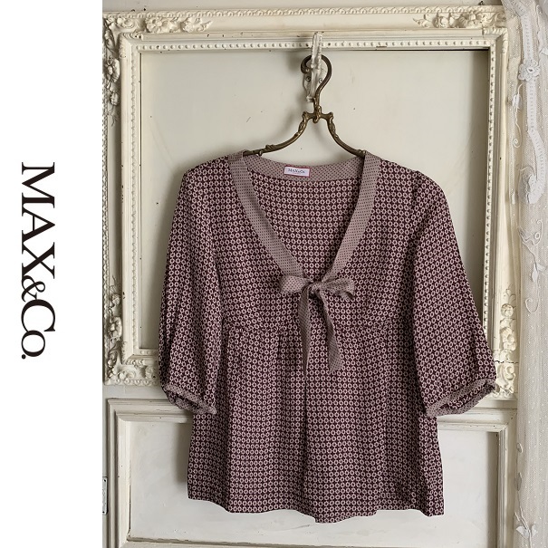 マックスアンドコー MAX&CO 美品 - マックスマーラ フラワー