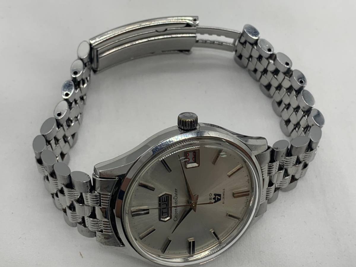 ti1608003/ CITIZEN Auto Dater シチズン オートデーター 520 21石 
