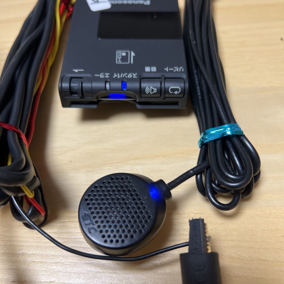 軽軽自動車から外したETC パナソニック Panasonic CY-ET809D アンテナ