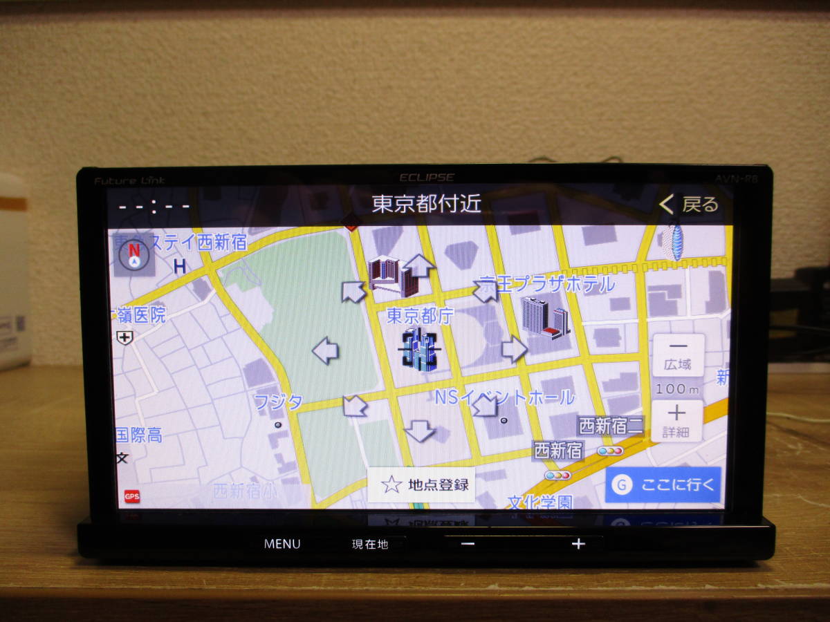 イクリプス AVN-R8 AVN-R8W 『 2017年秋版地図データ 2024年秋版地図