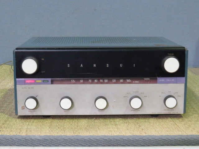 SANSUI「SM-33」'60年代真空管レシーバーアンプ 公式通販 ペア U・Bros