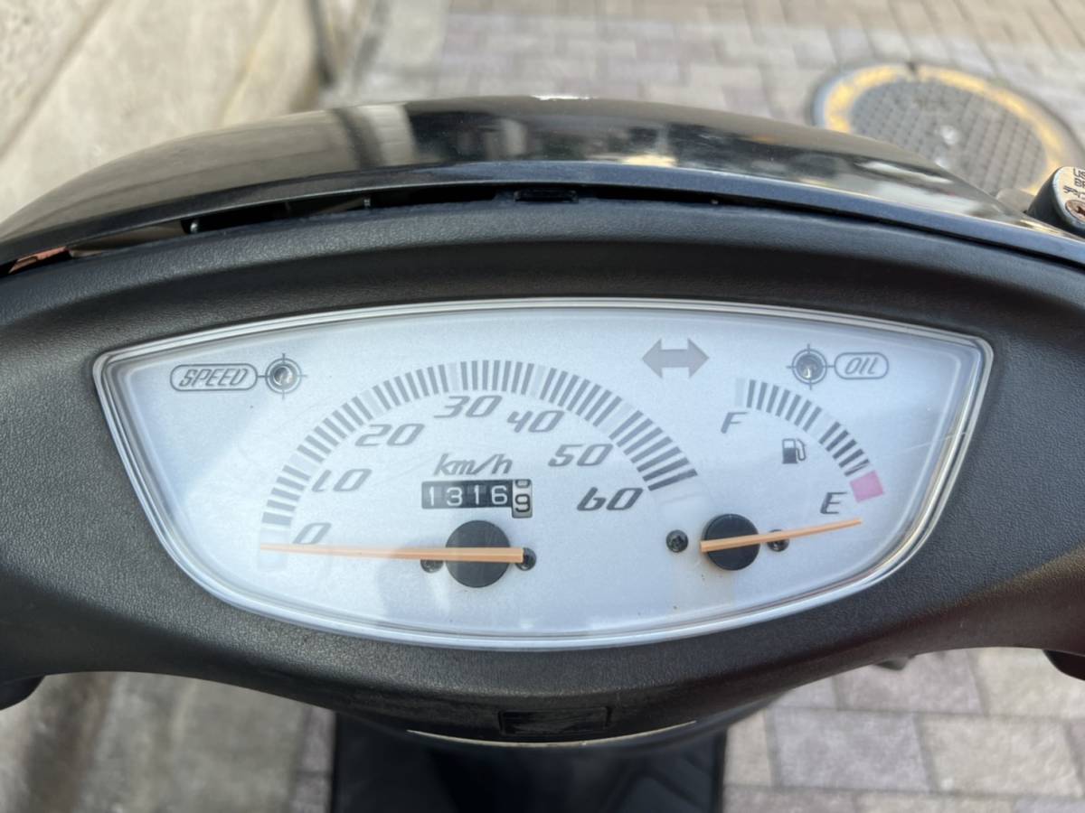 確認ページ エンジン始動ok♪ホンダ / ライブディオZX シャッターモデル / 1316m