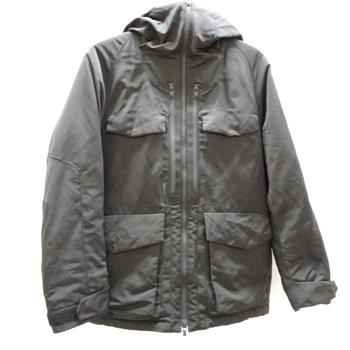 【中古】ユニクロ White Mountaineering ハイブリッドダウンオーバーサイズパーカ S ブラック 311-442563 UNIQLO