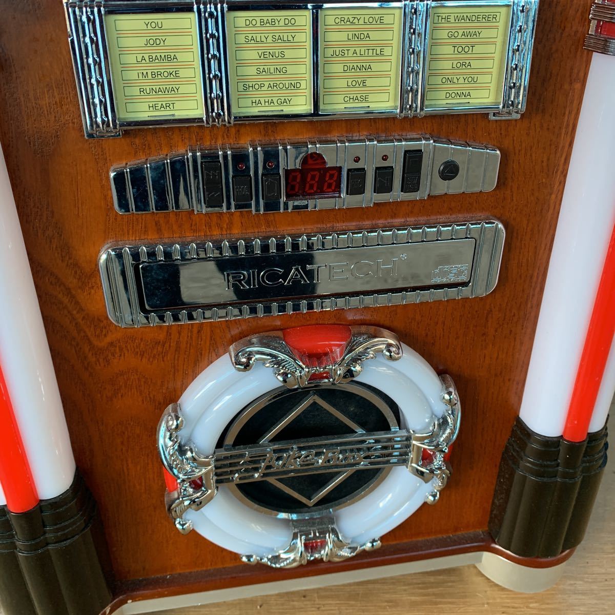 ☆1円スタート☆ ジュークボックス RR791 中古品 動作未確認 ラジオ 
