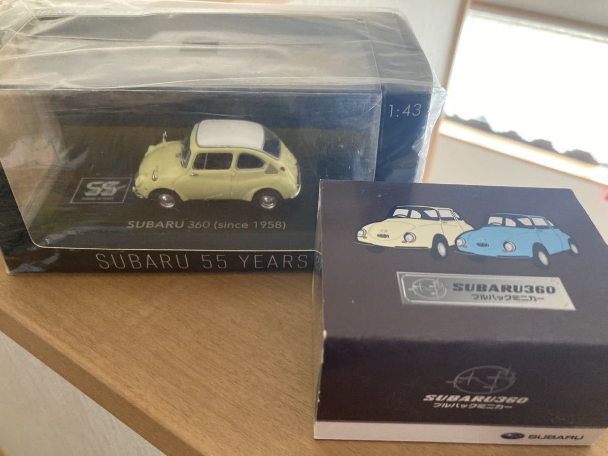 スバル 360ミニカー セット 1/43 プルバックミニカー 【公式通販】