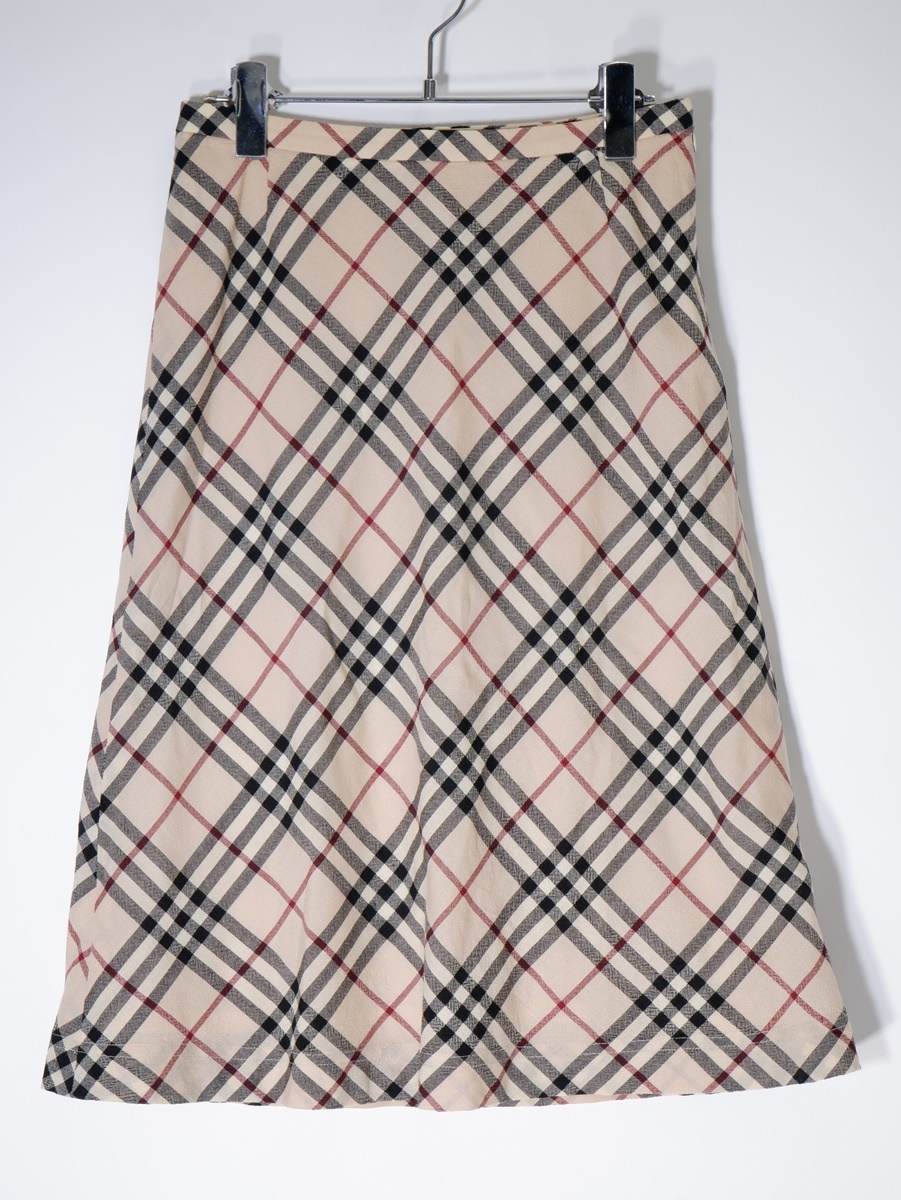 BURBERRY LONDONバーバリーロンドン ノバチェック サマーウールAライン