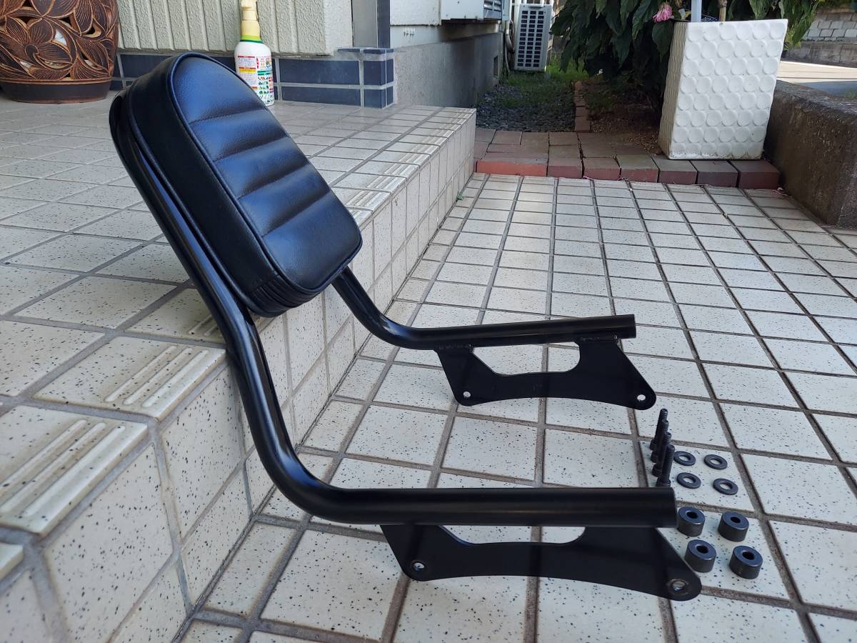 【中古品】レブル250 シーシーバー（バックレスト）ハリケーン 製 