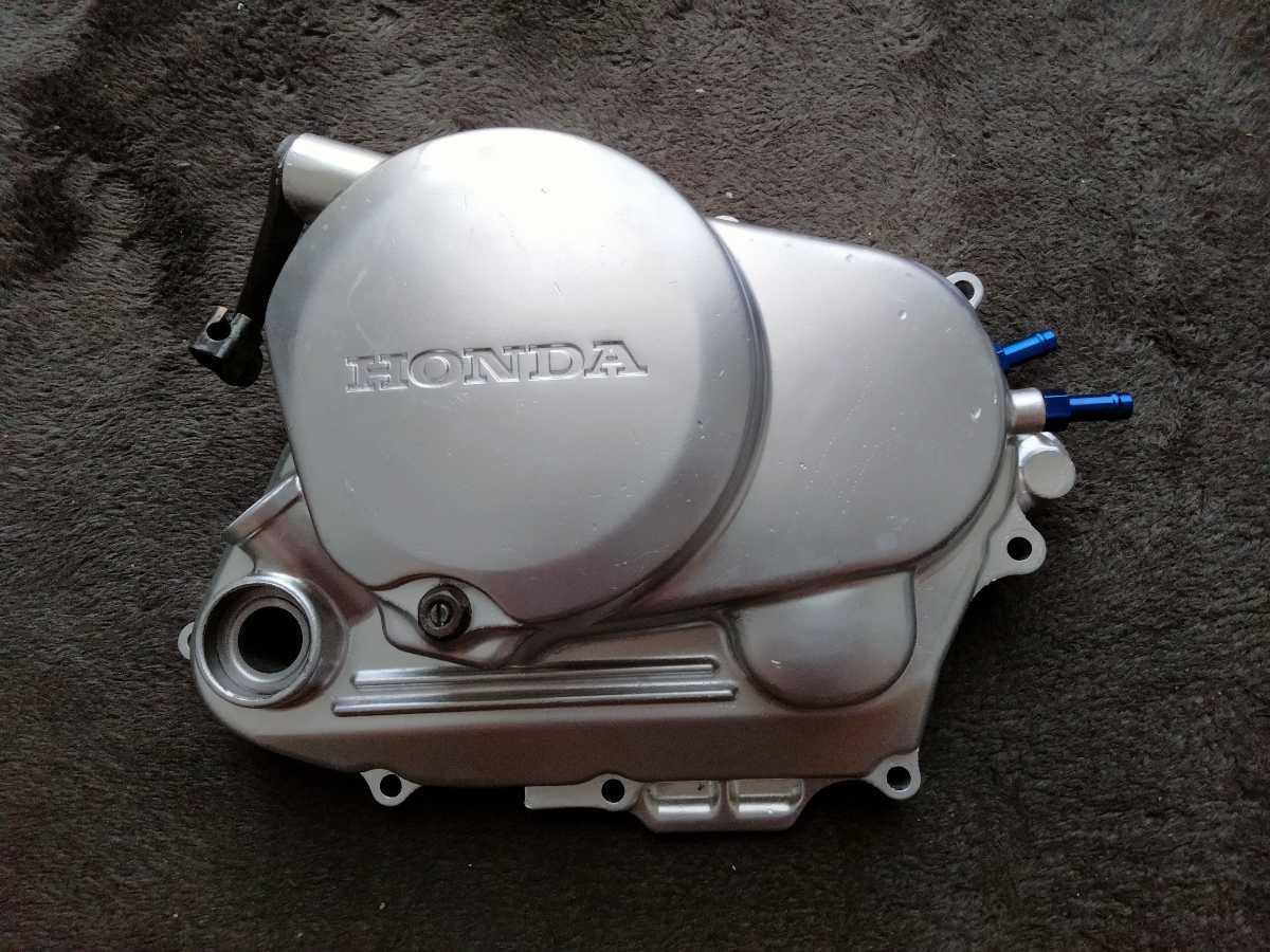 エイプ XR100 XR50 NSF クラッチカバー オイルクーラー取り出し加工 