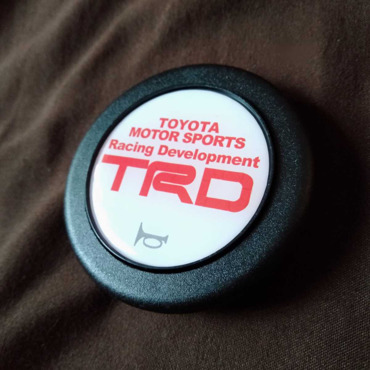 ホーンボタン トヨタ TRD TRDホーンボタン 検）街道レーサー 車高短
