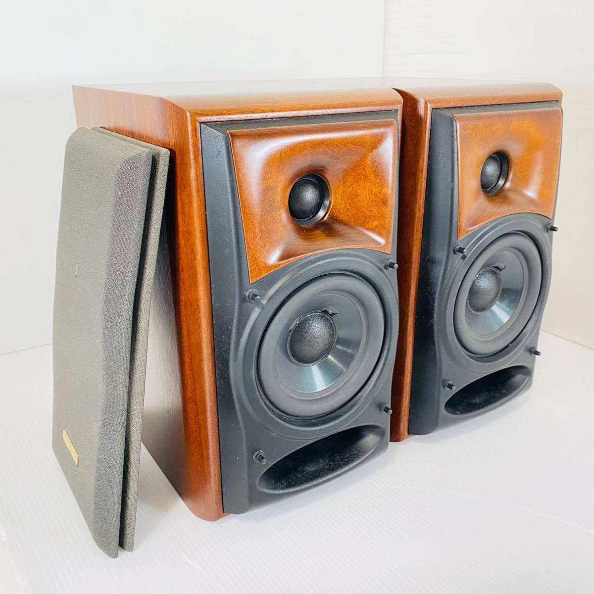 オーディオ機器 TRIO S-5 スピーカー 2WAY ブックシェルフ バスレフ