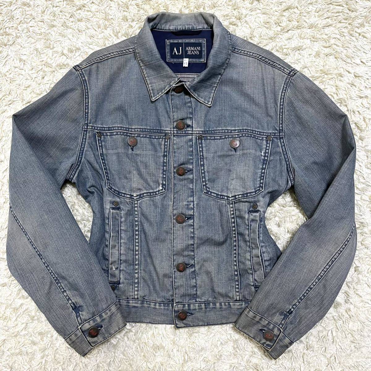 アルマーニ ジーンズ【極希少品】ARMANI JEANS ビンテージ AJボタン G 