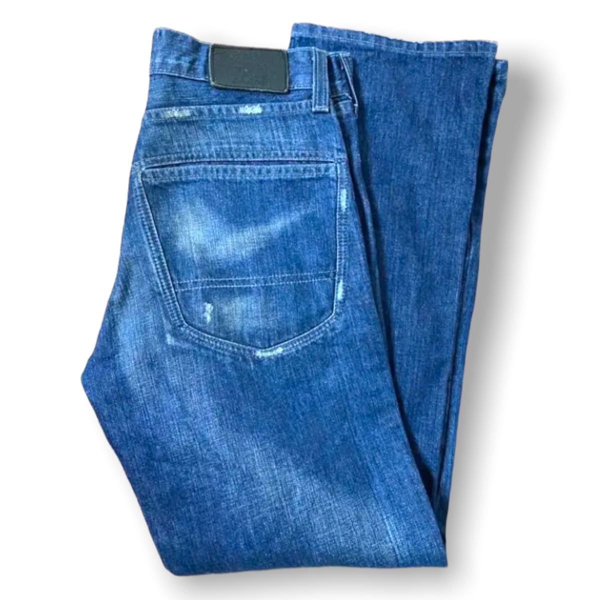 美品カナダ製】OLD STUSSY ストレート デニムパンツ 90S インディゴ 