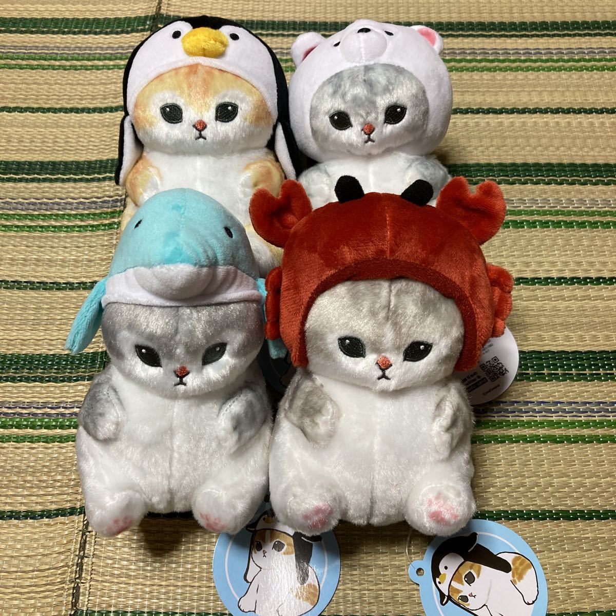 mofusand 海の生き物 にゃんぬいぐるみ 全4種セット 【公式通販】