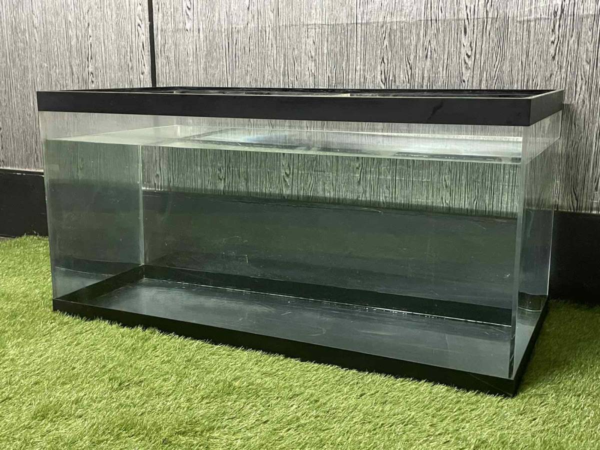 クリアアクリル水槽W1200×d600×h600 帯あり