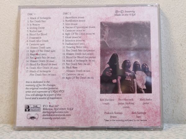 Death INSANITY - | Pioneers Thrash Insanity 死臭まみれの一週間に