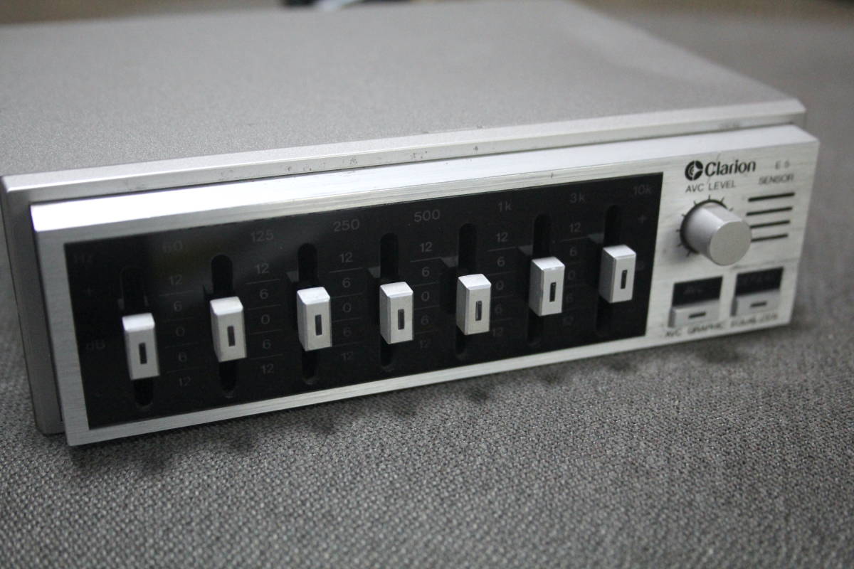 クラリオン シティコネクション イコライザー GE-802A 昭和 旧車