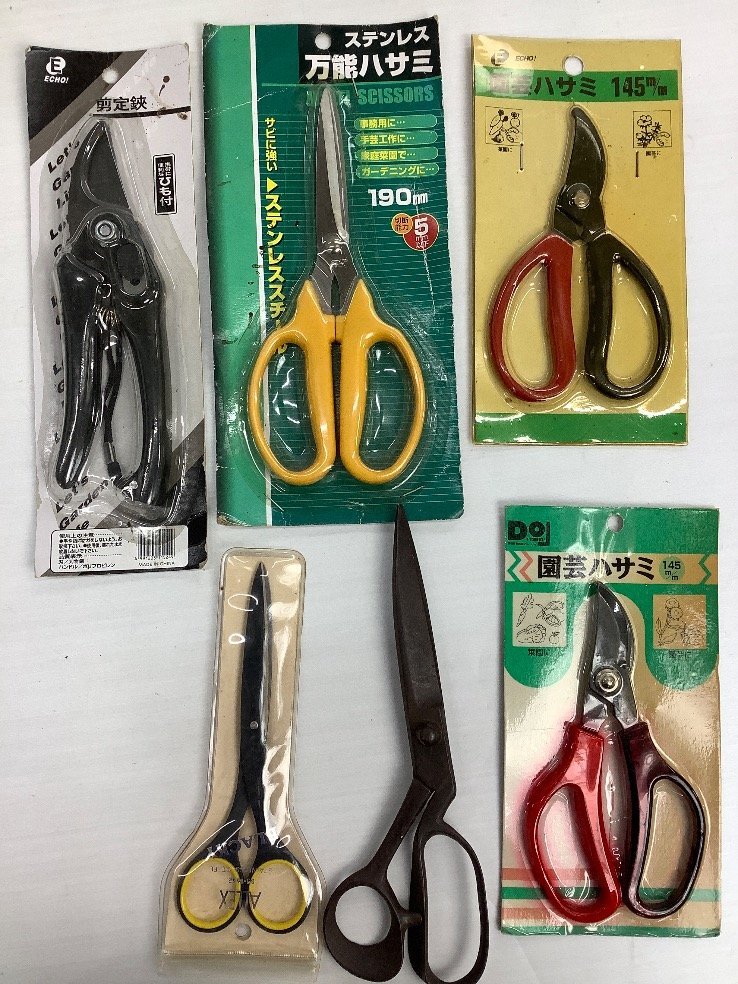 剪定ハサミ 花切りハサミ 植木ハサミ 園芸 他 レトロ ハサミ まとめ Acbf ジャンク品 はさみ のこぎり 売買されたオークション情報 Yahooの商品情報をアーカイブ公開 オークファン Aucfan Com