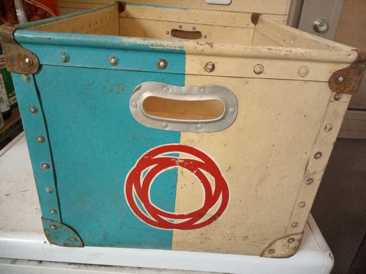 Yahoo!オークション - ミツワ石鹸 コンテナ ボテ箱 当時物 ビンテージ