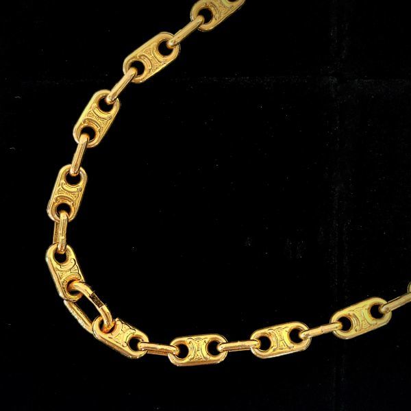 大人気，定番 ヴィンテージ 1円 OLD CELINE オールド セリーヌ マカダムチェーン ロングネックレス 80cm MADE IN ITALY アクセサリー jm267(その他)｜売買されたオークション情報、yahooの商品情報をアーカイブ公開 - 服飾小物