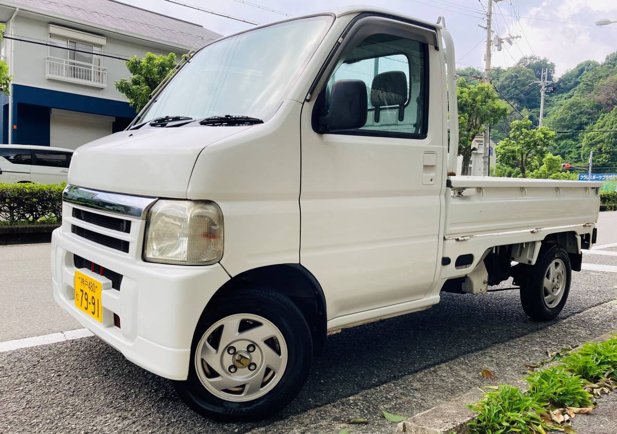 兵庫県 宝塚市からの出品 諸費用無し 車検2年付き H12年【ホンダ】"アクティトラック" 5速マニュアル車の中古車