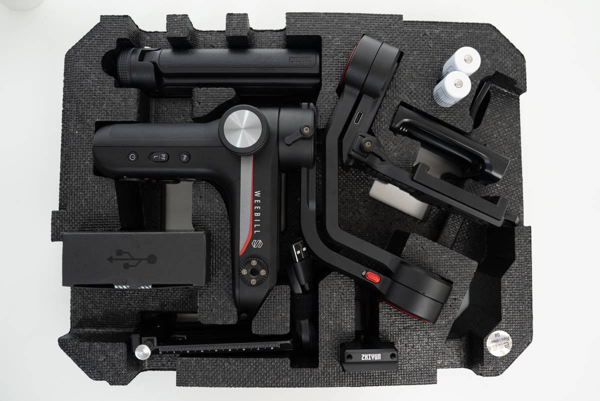 ZHIYUN ジーウン WEEBILL S ジンバル 電動スタビライザー ミラーレス