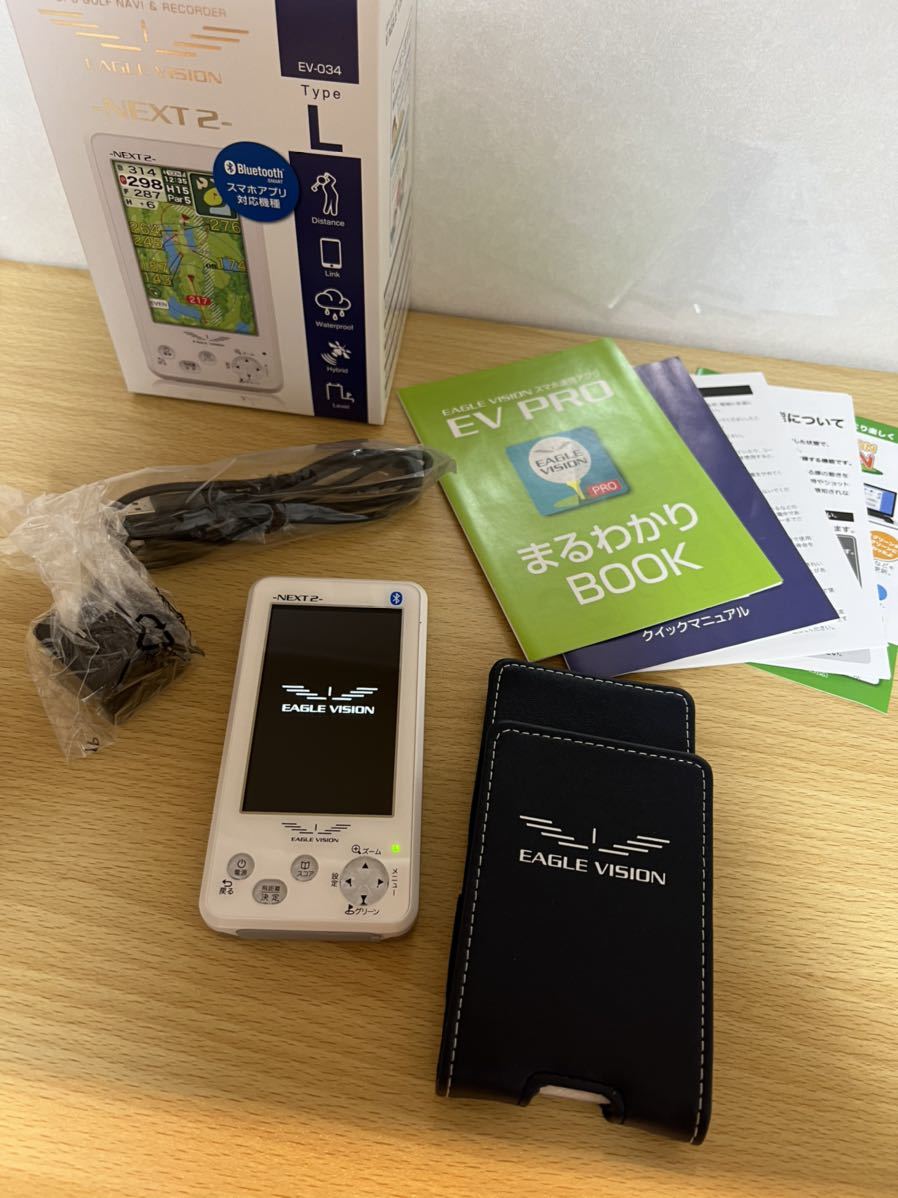 イーグルビジョン GPSゴルフナビ EAGLE VISION NEXT2 EV-034 中古品