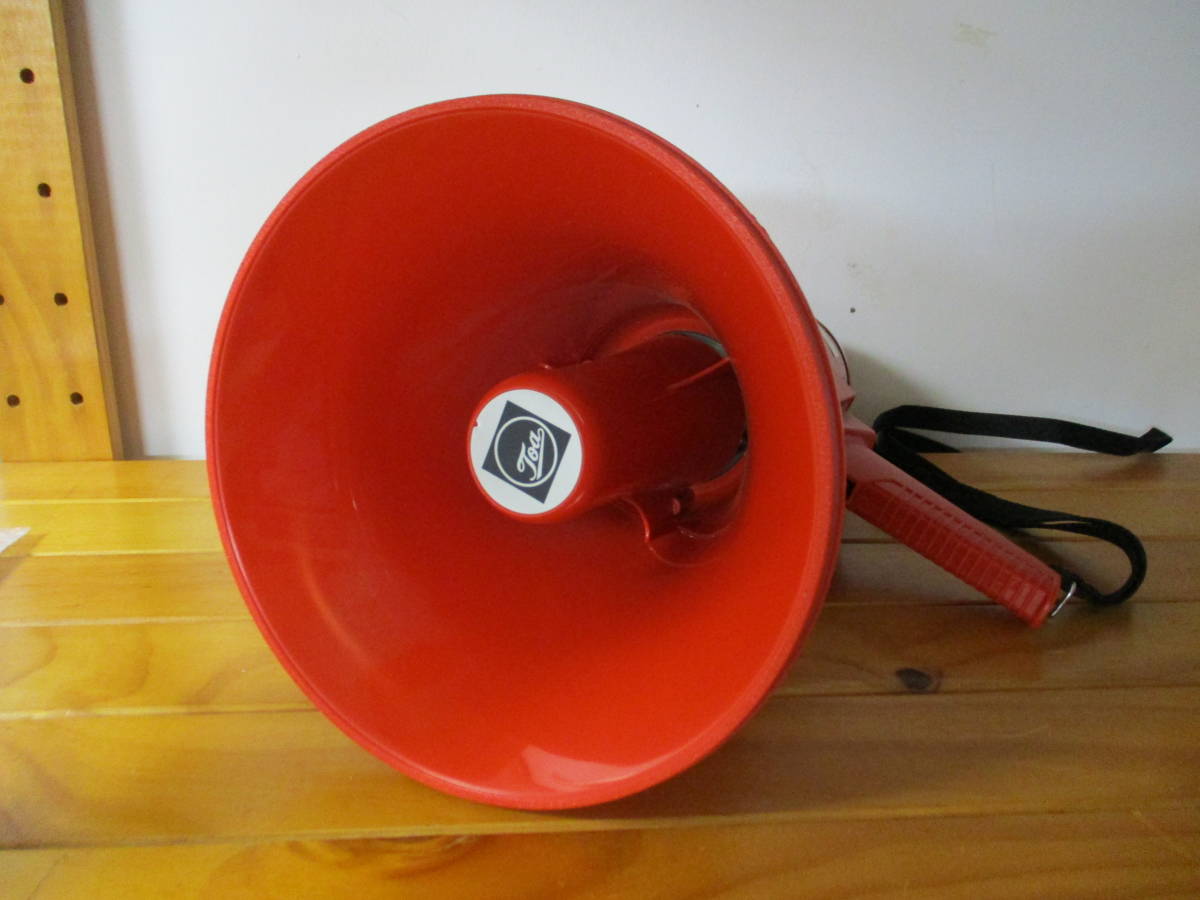 TOA model ER-371☆拡声器×メガホン☆Transistor MegaPhone☆MAX 出力