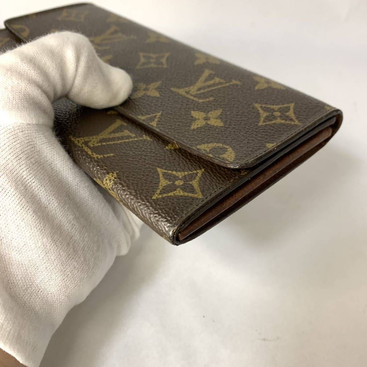 A6 LOUIS VUITTON ルイ ヴィトン 二つ折り財布 ルイヴィトン