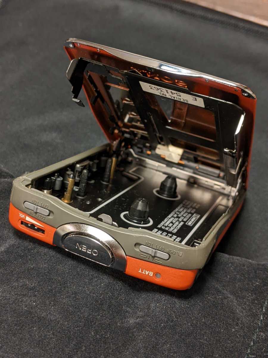 新品同様・完動品】ソニー ウォークマン WM-EX1 (D) オレンジ(再生専用