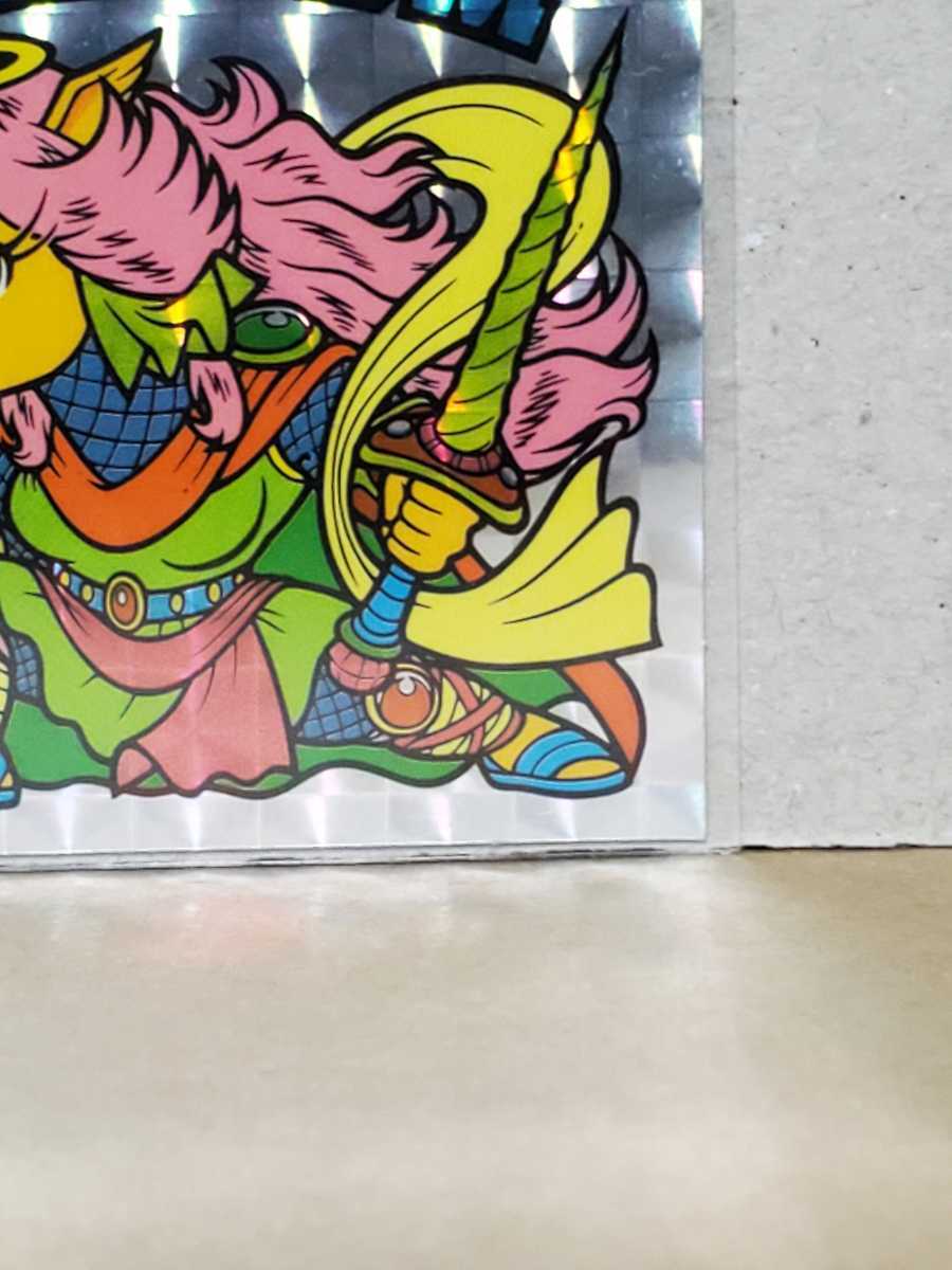 ビックリマンシール 野聖エルサM （美品 ビックリマン シール 野聖  