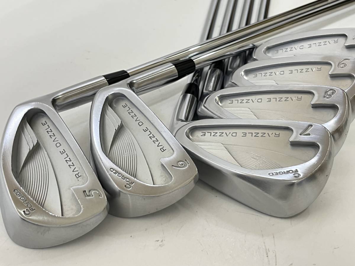 ◇ラズル ダズル◇RAZZLE DAZZLE C FORGED◇5-PW 6本◇Dynamic Gold