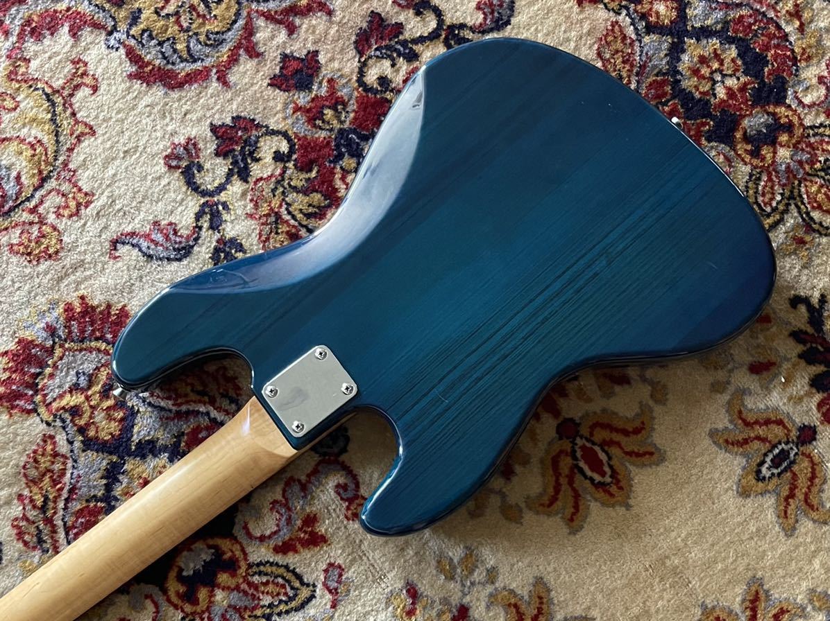 初期品 旧ロゴ 2000年製 Photogeic JAZZ BASS BLUE フォトジェニック 