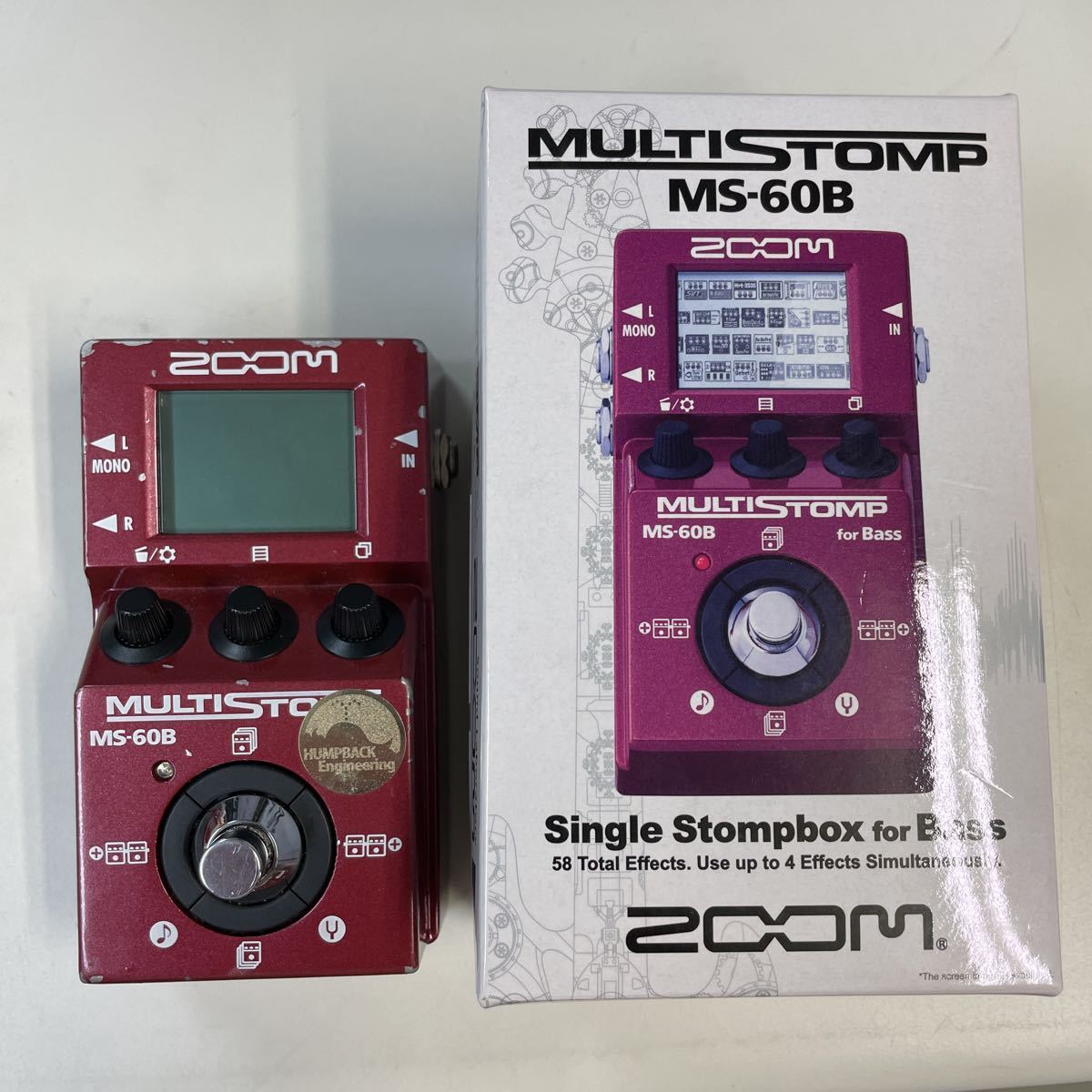 HUMPBACK Engineering (ハンプバック) □ZOOM (ズーム) MULTI STOMP MS