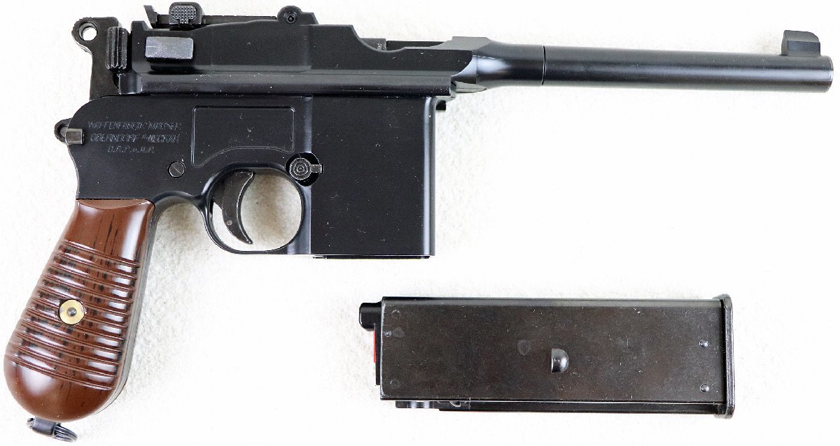 S◇ジャンク品◇ガスガン モーゼル M712 8mm ブローバック Marushin