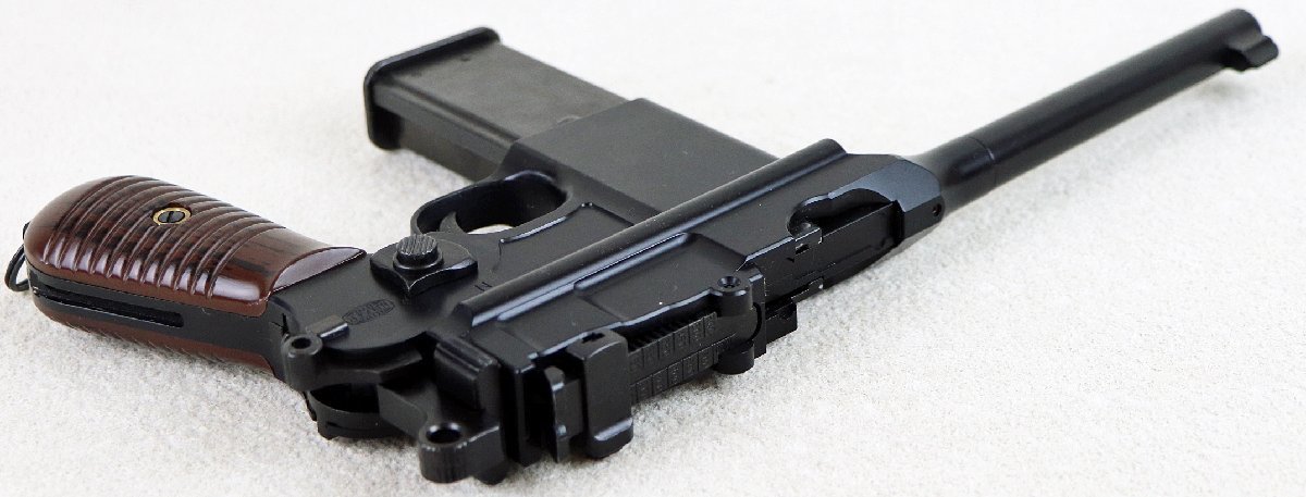 S◇ジャンク品◇ガスガン モーゼル M712 8mm ブローバック Marushin