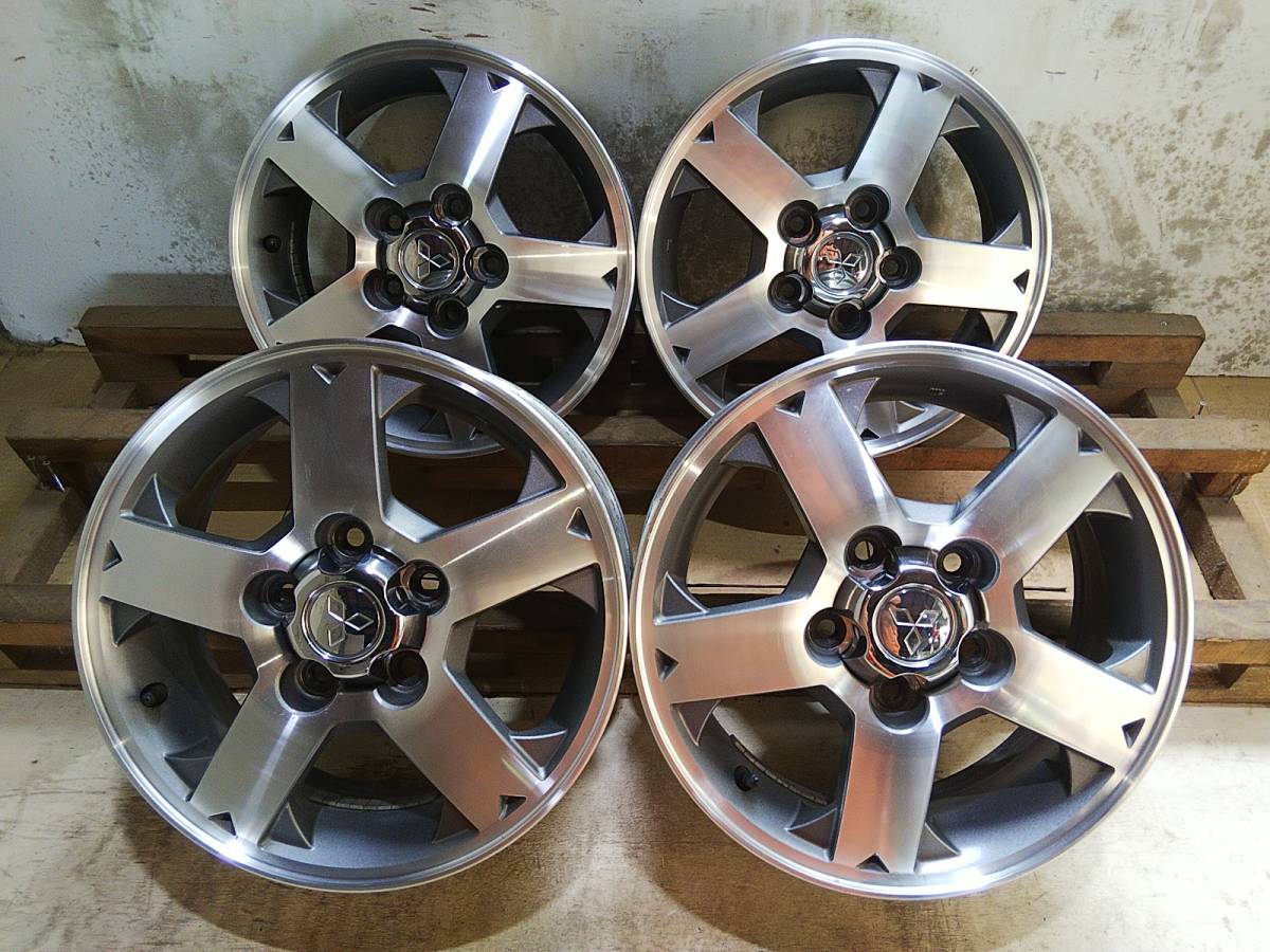 パジェロミニ ホイール・タイヤ・15インチ中古ミツビシパジェロミニ 