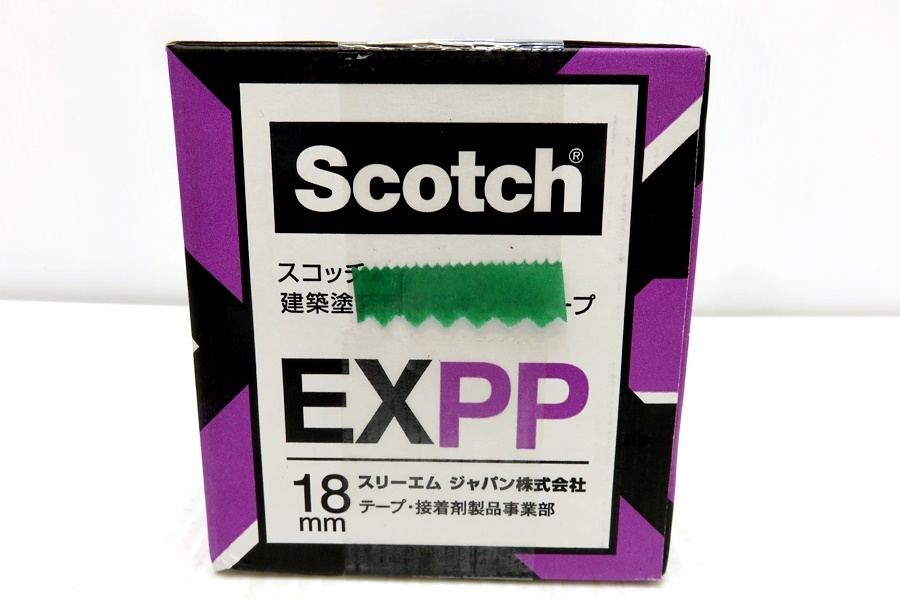 新品未使用品EXPP マスキングテープ18mm 2箱 新作の予約販売も。 下松)未開封 3M スリーエム Scotch EXPP 建設塗装