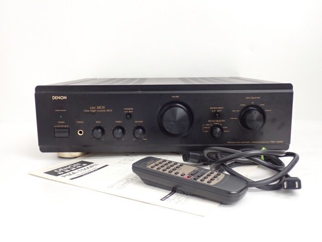 DENON デノン デンオン プリメインアンプ PMA-1500RII リモコン/説明書