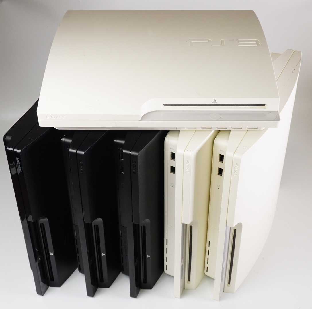  1円〜 SONY 薄型 PS3 6台 まとめ CECH 2100A 3000A&times;2 3000ALW&times;3 セット ソニー プレステ3 プレイステーション3(PS3本体)｜売買されたオークション情報、yahooの商品情報をアーカイブ公開 - オーク PS3本体