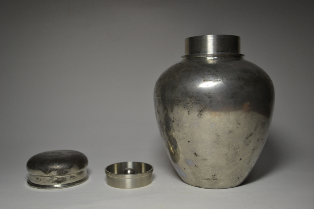茶入 茶壺 煎茶 古錫 煎茶道具 茶道具 茶壷 茶 茶葉罐 茶心壺