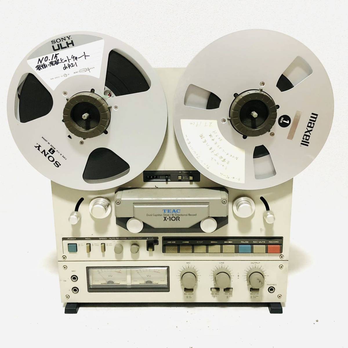 TEAC X-10R オープンリールデッキ ティアック - : Yahoo!オークション 