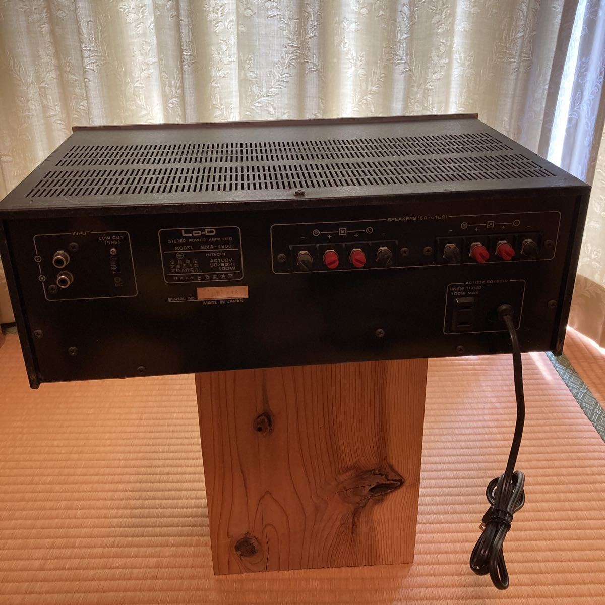 限定セール，人気 Lo-D パワーアンプ 日立 HMA-4500