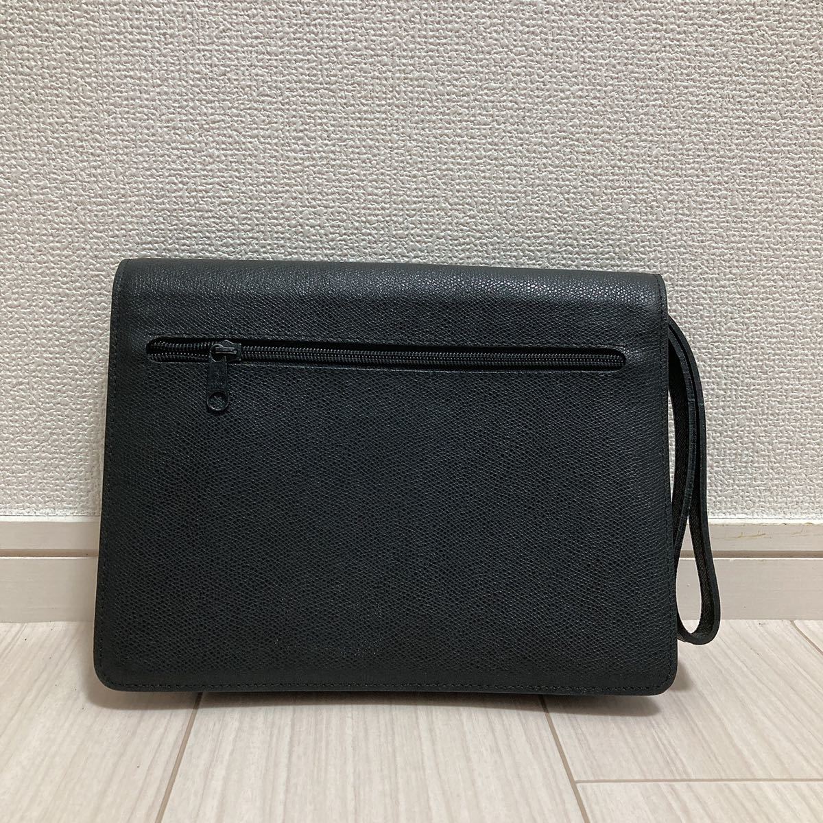 美品 LANCEL ランセル メンズ クラッチバッグ セカンドバッグ ビジネス 