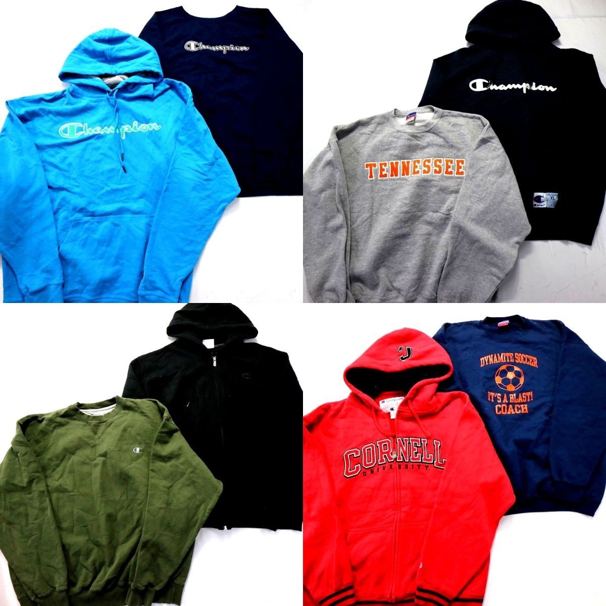 チャンピオン フルジップ Champion 起毛 USA Champion&frasl;チャンピオンCotton MARUKAWA スウェット パーカー フーディ メンズ ジップ上下セット ジュニア c3-y137&frasl;c3-y223 champion フルジップの通販