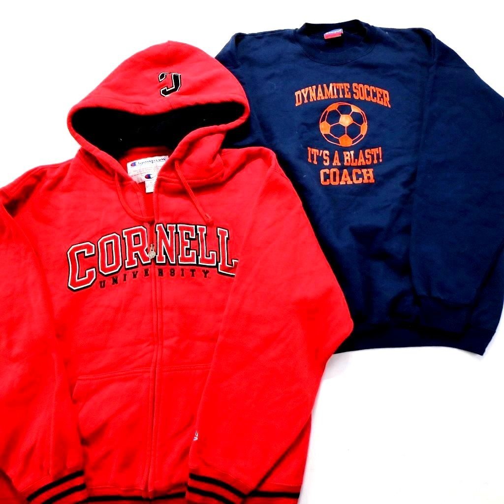 チャンピオン フルジップ Champion 起毛 USA Champion&frasl;チャンピオンCotton MARUKAWA スウェット パーカー フーディ メンズ ジップ上下セット ジュニア c3-y137&frasl;c3-y223 champion フルジップの通販