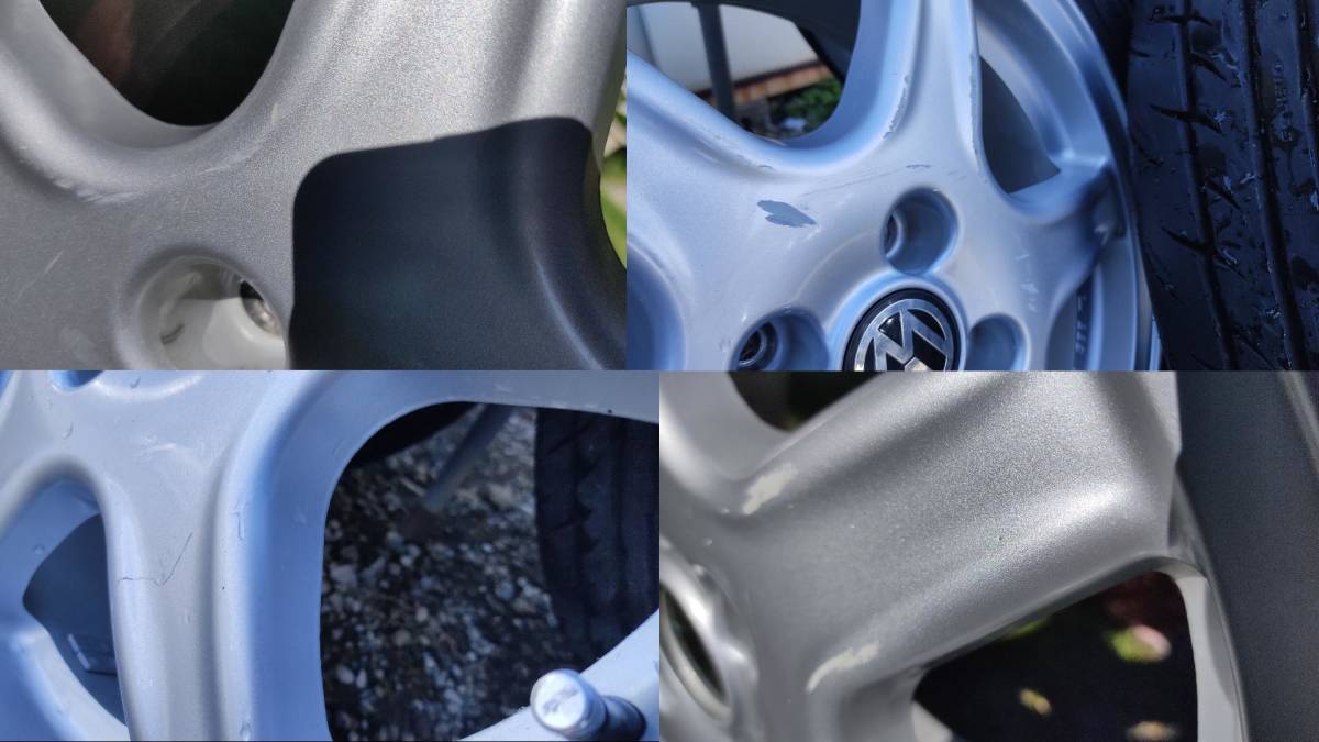 BBS VW純正 PCD100 4穴 15インチ 6J OF45 ファイナリスト595EVO 165 